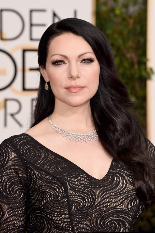 2015 Golden Globes How-To: Laura Prepon's Old Hollywood Waves