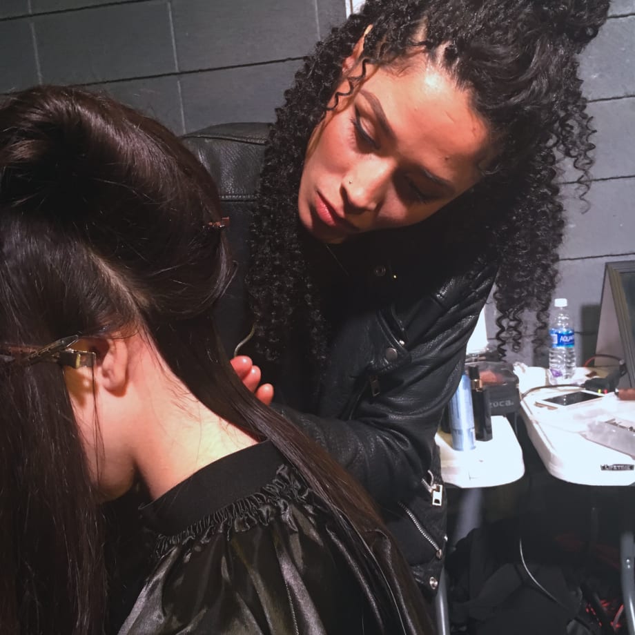 Realizing a Dream: What's Next Awards Winner Works Backstage at NYFW