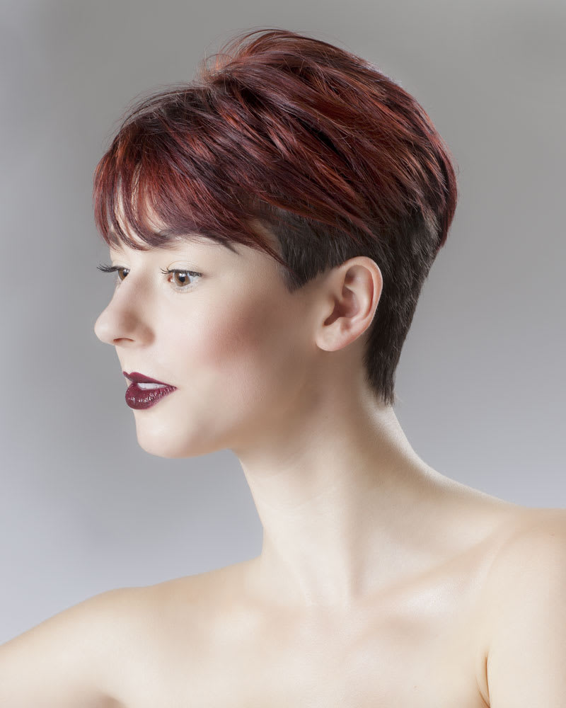 Pixie Cut and Color Transformation by Studio MZ Salon and Spa