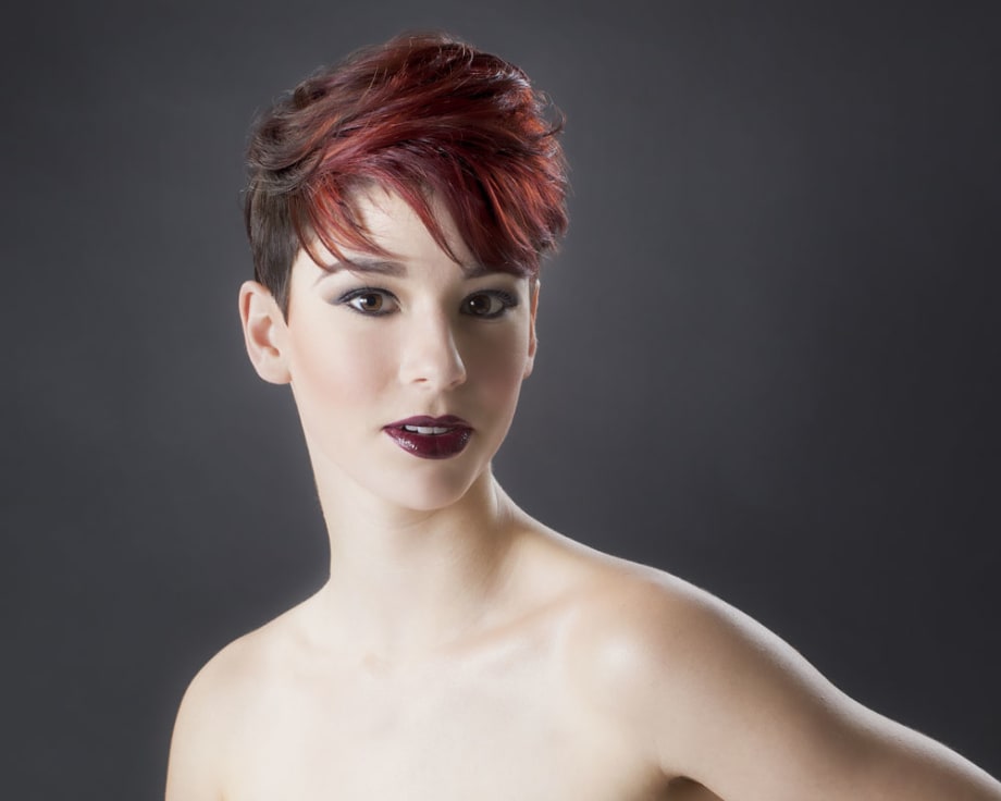 Pixie Cut and Color Transformation by Studio MZ Salon and Spa