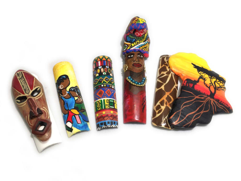 NTNA Challenge #4: African International Nails (Lavette)