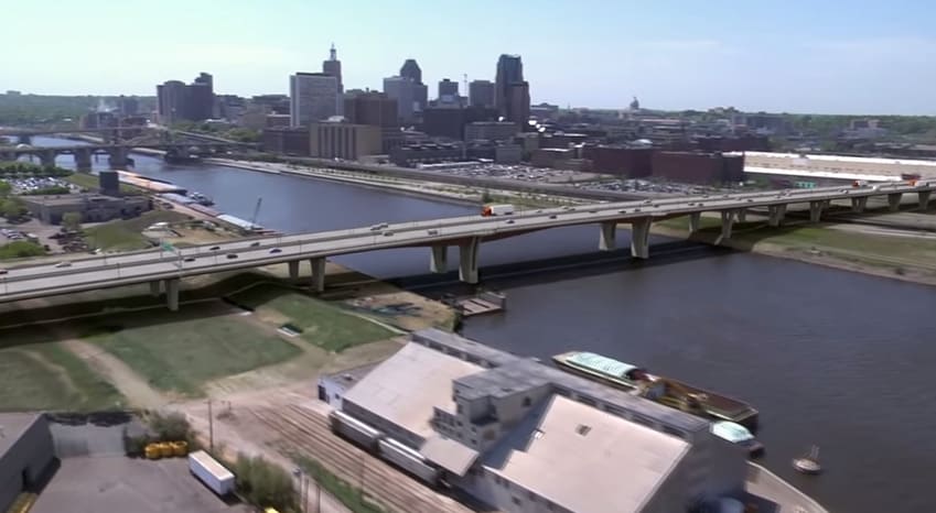 Interstate 94 in St. Paul Closing for Bridge Work