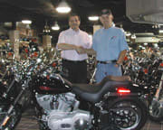 Dart Driver Wins Harley From Petro:Lube