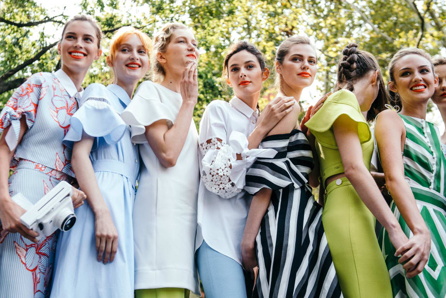 KMS' Lori Panarello Creates Braid Style for Lela Rose Spring 2018 Fashion Presentation