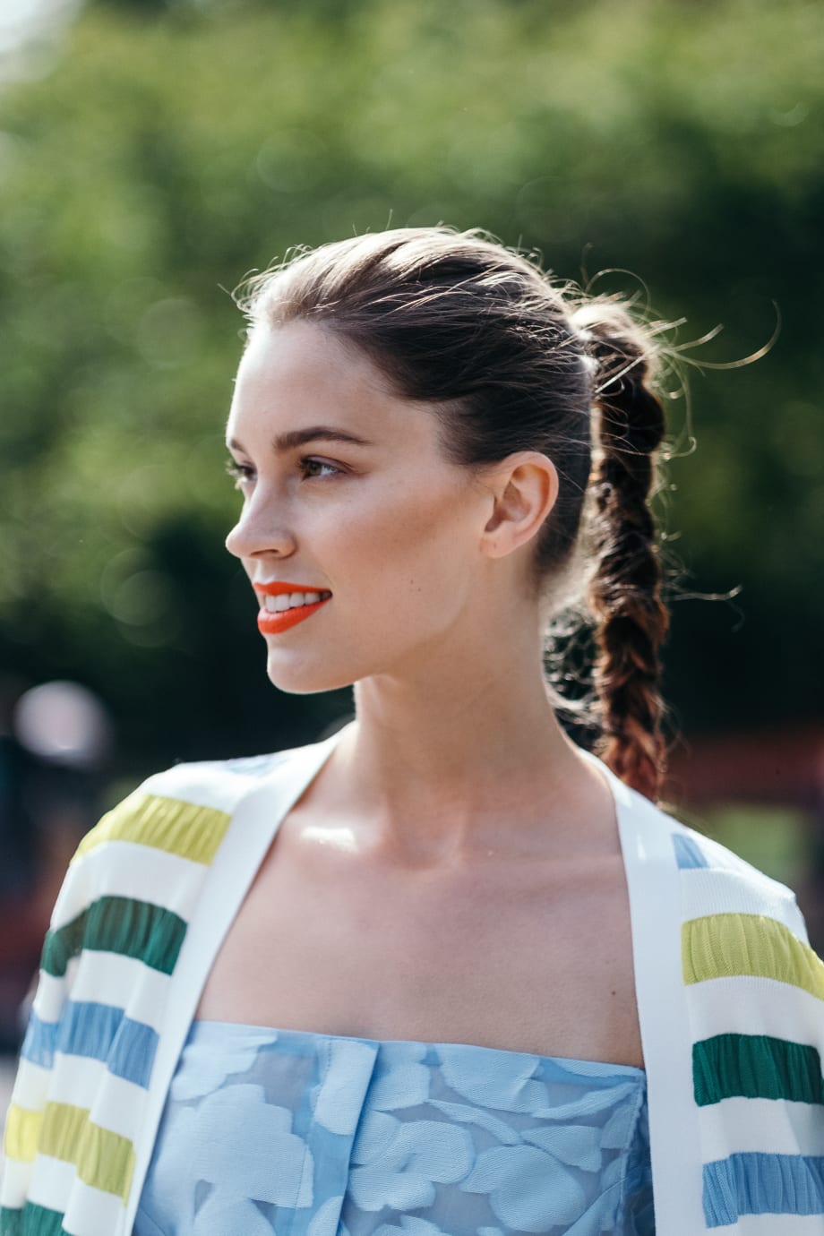 KMS' Lori Panarello Creates Braid Style for Lela Rose Spring 2018 Fashion Presentation