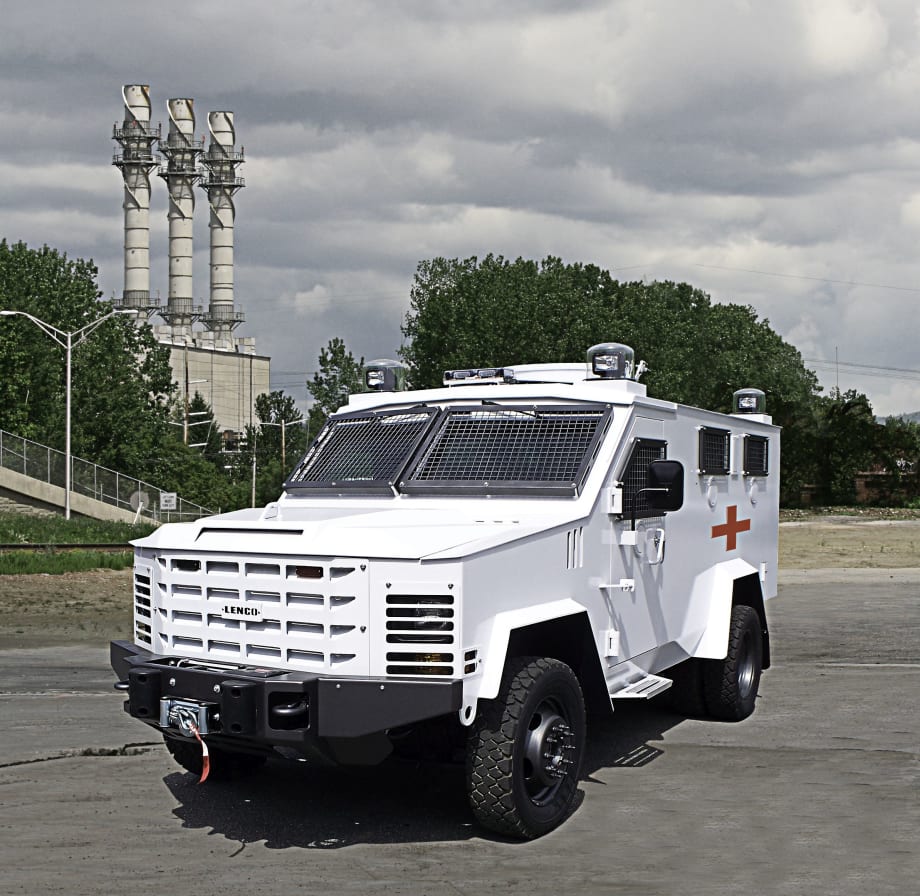 Lenco Introduces 'MedCat' Armored Tactical Vehicle