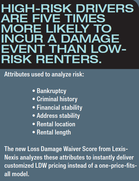 Product and Vendor News: Introducing Customized LDW  Pricing from LexisNexis