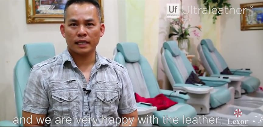 Lexor "Smart Pedi-Spa. Smart Choice." Ultraleather