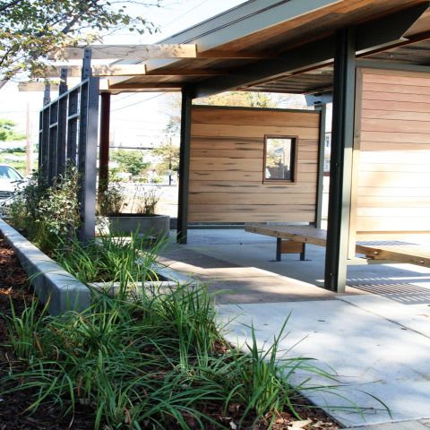 LexTran opens 4th artistic shelter on U. of Ky. campus