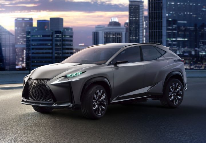 Lexus LF-NX SUV Concept Gets Turbo Four