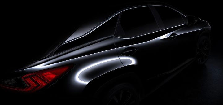 Lexus Teases Next-Gen RX Luxury SUV