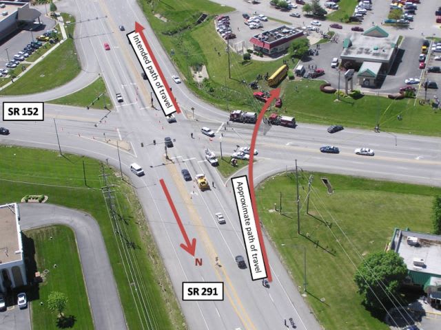 Jury points to pedal misapplication in Liberty bus crash