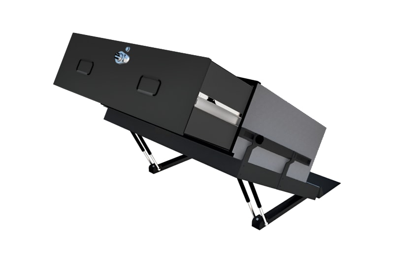 Temporary Trailer-Mounted Work Station