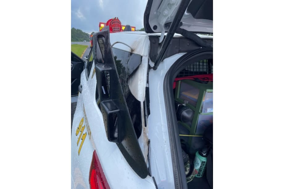 FL Deputy’s Patrol Vehicle Struck by Lightning