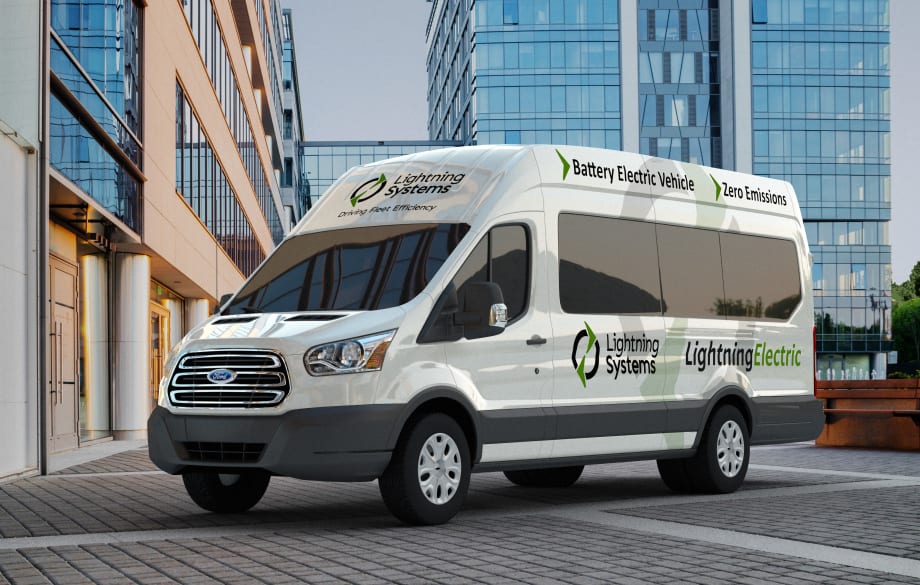 Lightning Systems, New Eagle debut electric systems for Ford Transit, more
