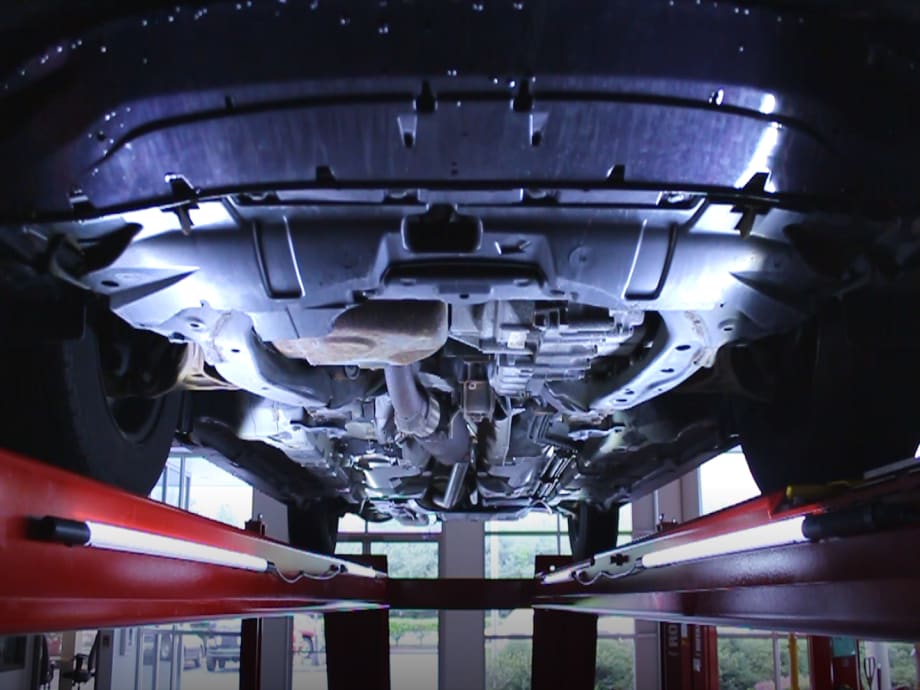 LEDs Light Up Trucks for Repair Work