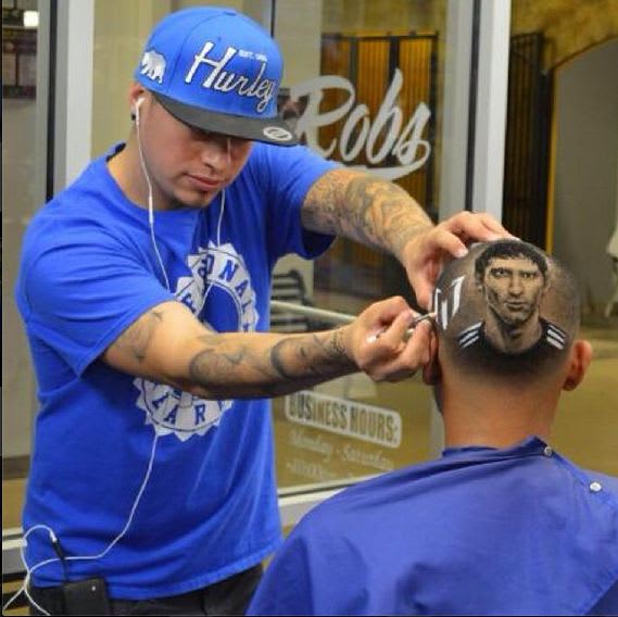 AMAZING World Cup Barber Portraits from Rob Ferrel