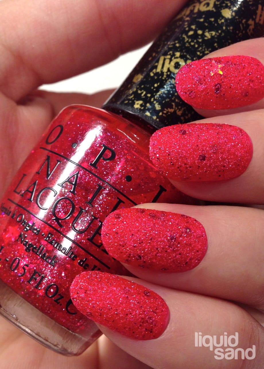 NAIL TREND: Liquid Sand Textured Finish