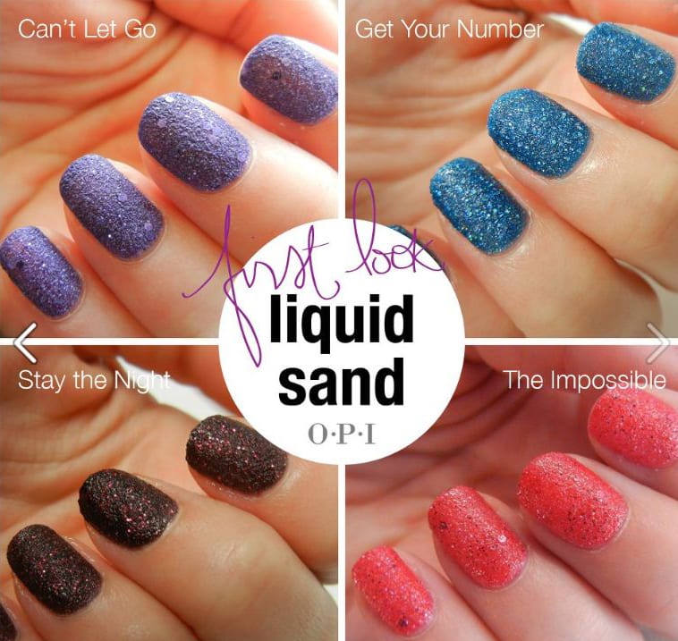 NAIL TREND: Liquid Sand Textured Finish
