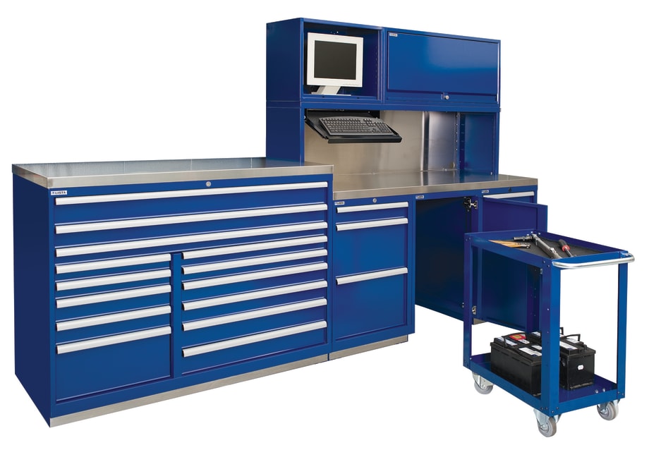 Lista Redesigns Service Bay System