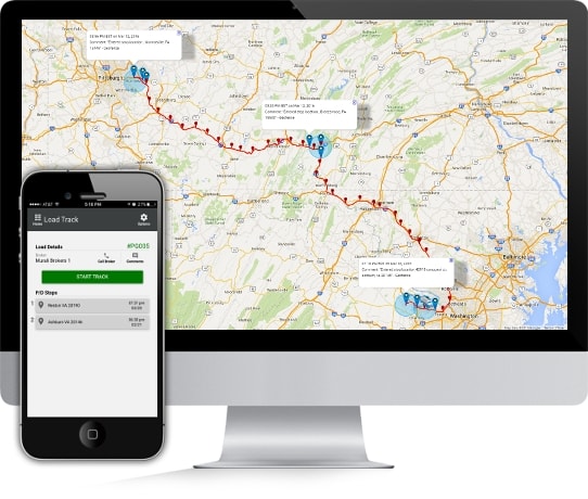 Load Track with PowerBroker