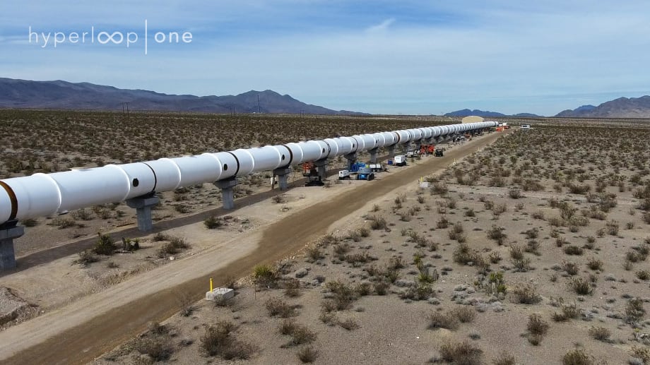 Hyperloop One reveals 1st images of Nevada development site