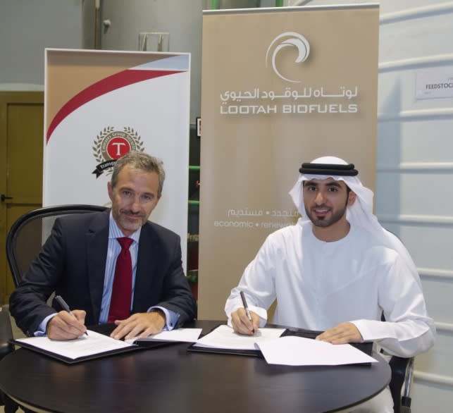 UAE Companies Sign Biofuels Agreement