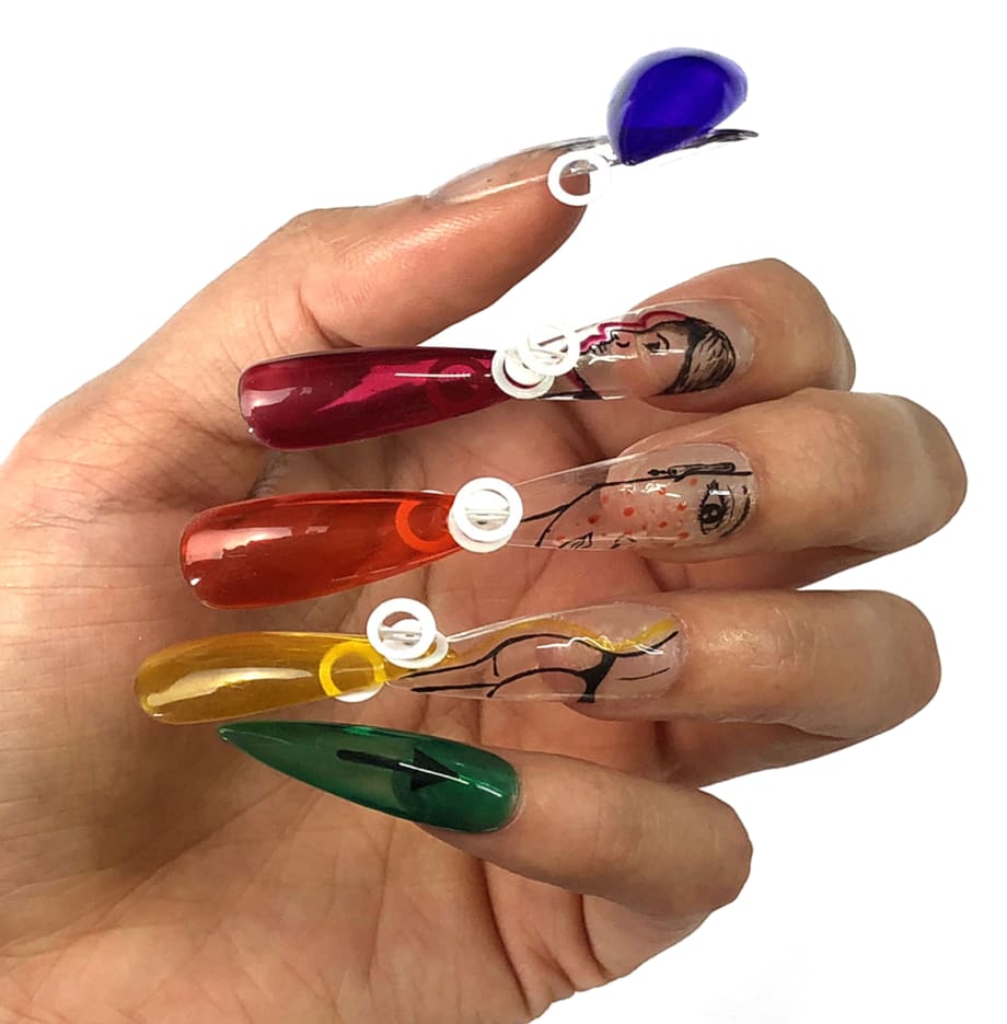 NTNA S. 6 Challenge 3: True Beauty Nail Art (Lorna)