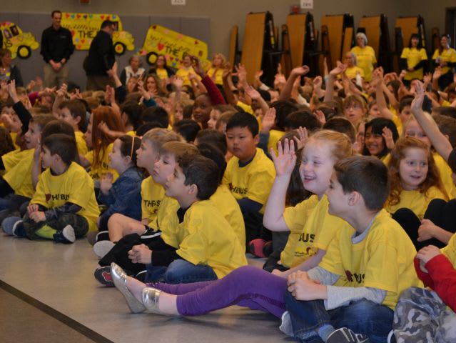 School shows big ‘Love’ for the bus
