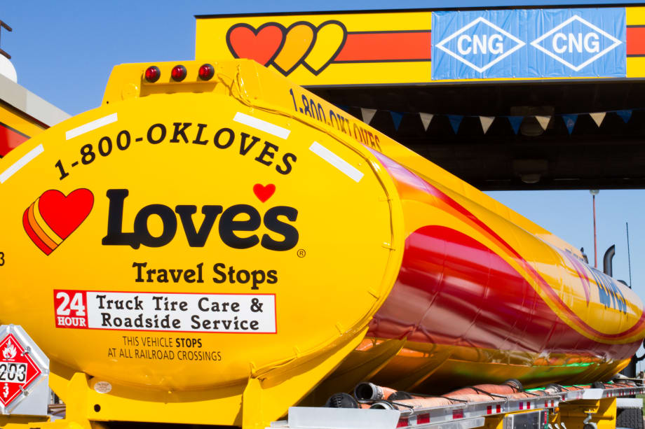 Love's to Expand Fast-Fill CNG to Texas Triangle
