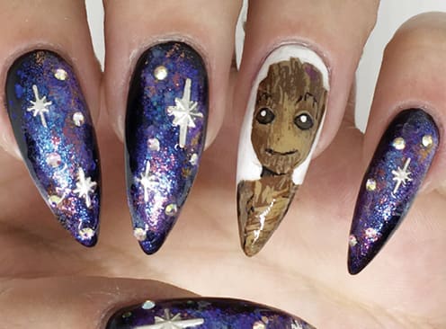 Star Spangled Nail Art
