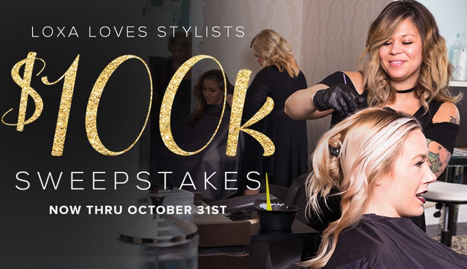 Loxa Beauty Announces Loxa Loves Stylists $100,000 Sweepstakes