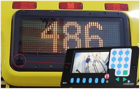 Luminator introduces Standalone Rear View Camera for mass transit