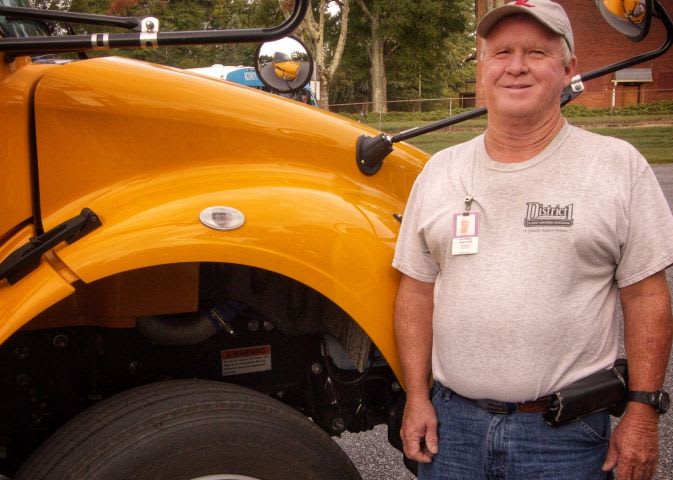 School Bus Driver Honored for Over 40 Years of Service