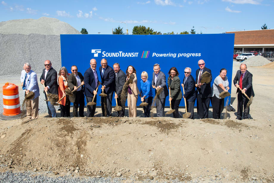 Sound Transit breaks ground on light rail extension