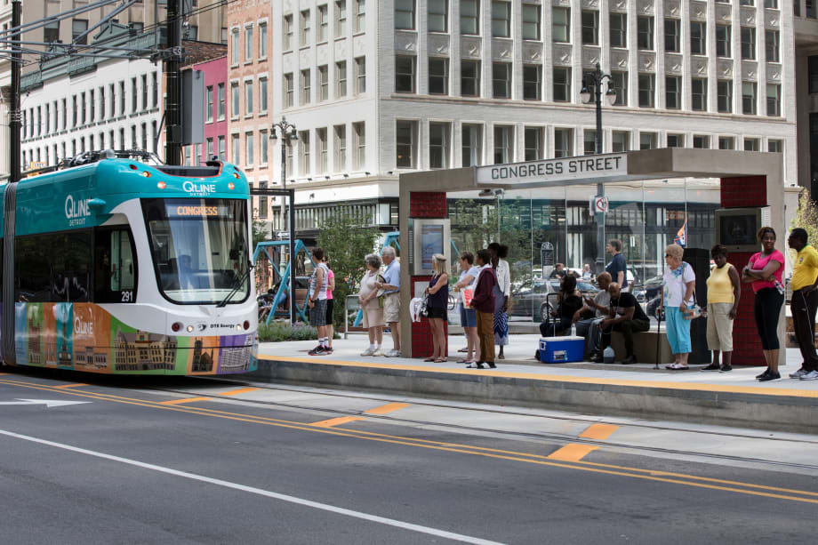 QLINE aims to popularize streetcars in Detroit