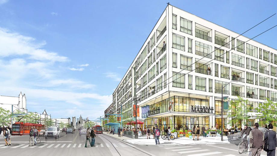 M-1 completes first phase of streetcar construction