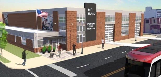 M-1 Rail opens rail facility for Detroit streetcar