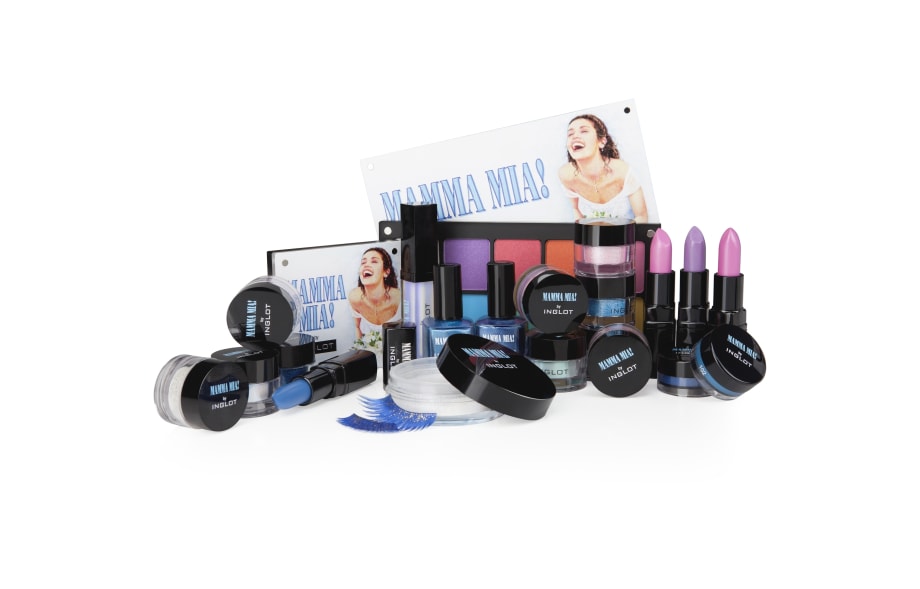 Inglot Partners with Broadway Hit Musical Mamma Mia! to Create 35-Piece “Gimme! Gimme! Glitter” Cosmetic Collection
