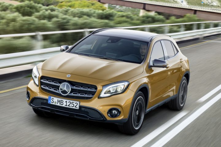 Mercedes-Benz Tweaks GLA for 2018