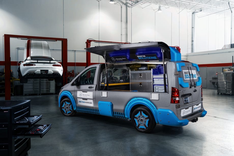 Mercedes-Benz Metris Concept Highlights Van Upfitting