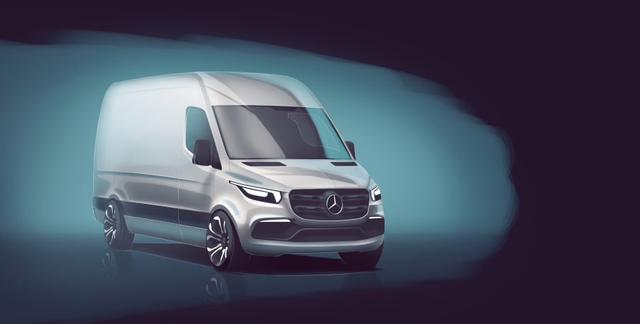 Mercedes-Benz Gives Glimpse of Next Sprinter Van
