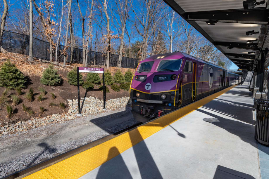 MBTA opens $17M rail station on schedule, on budget