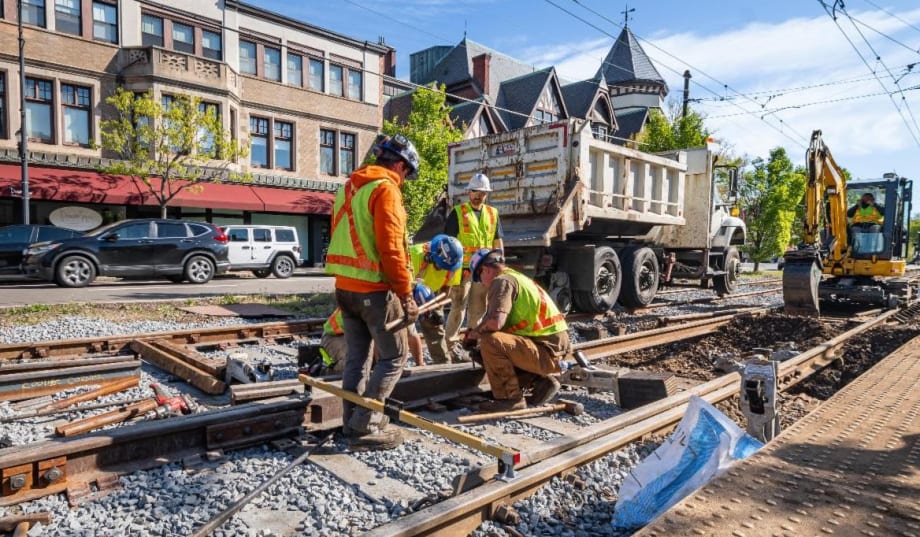 MBTA Green Line Construction
