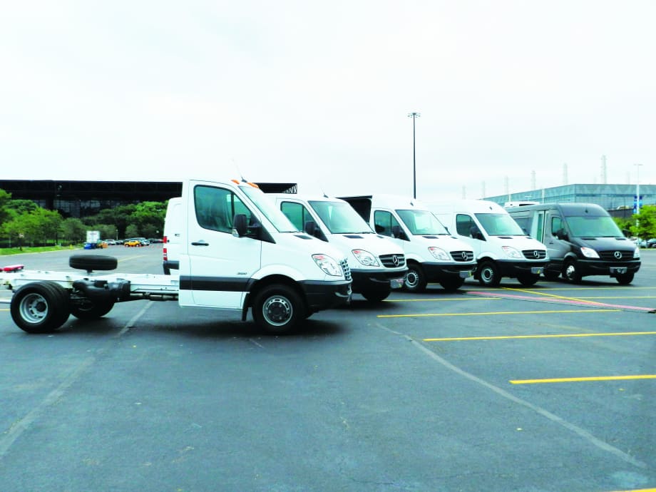 Mercedes-Benz Showcases a Smorgasbord of Sprinters