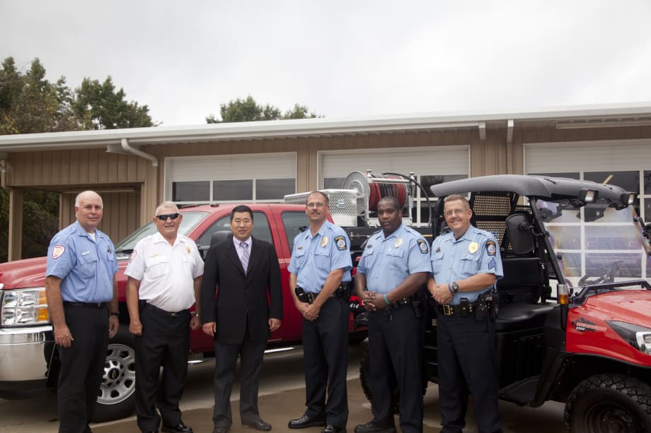 Wendell Fire and Police Departments Receive Donated UTVs