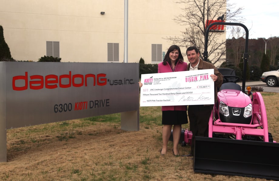 KIOTI Donates Proceeds from CS2410 Auction to UNC Lineberger Cancer Center