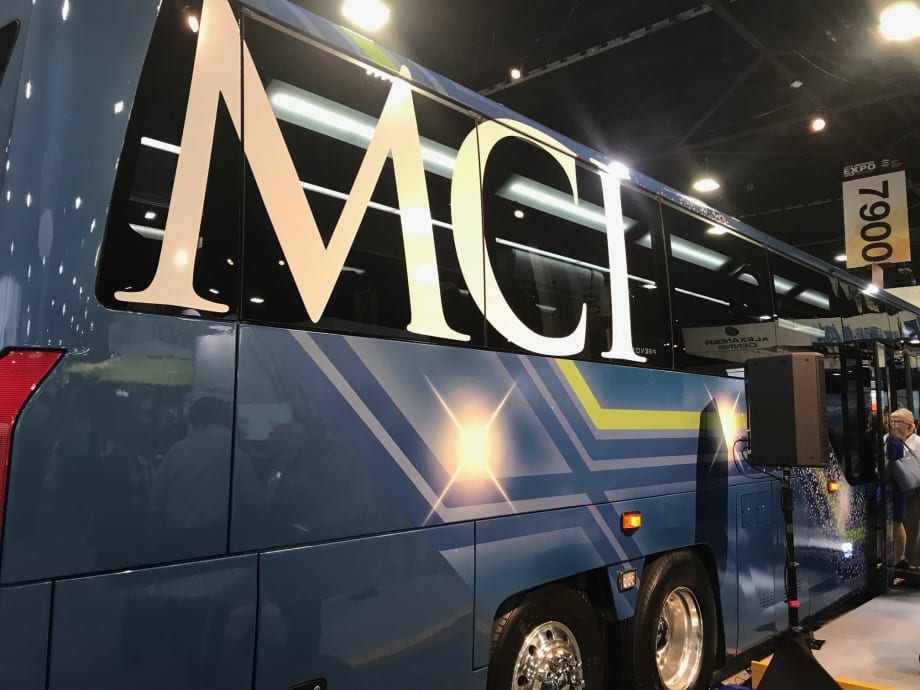 MCI unveils a new Commuter Coach and more at EXPO