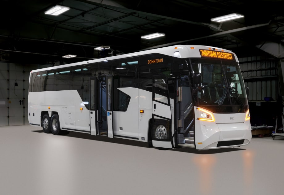 MCI completes production of first D45 CRT LE Commuter Coach