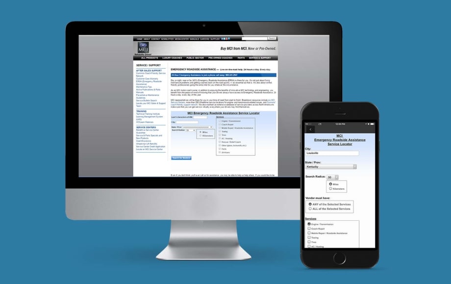 MCI adds service locator option to Emergency Roadside Assistance program